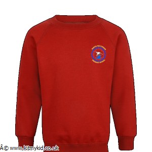 OMAKE R NECK SWEAT RED 22