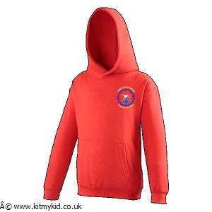 AWD HOODIE RED 3/4