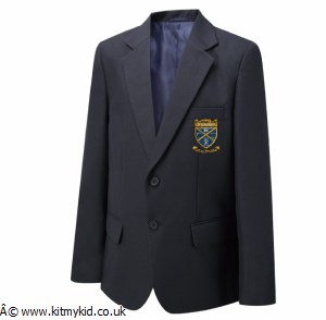 DL B POLY BLZR NAVY 28