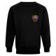 ZECO R NECK SWEAT BLK 24