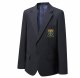 BEAU B POLY BLZR NAVY 28