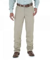 Riata Flat Front Slack Khaki 31 34