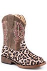 Bling Leopard Faux Leather Girls 13