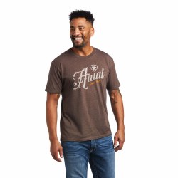 100 proof brown tee XXL REG