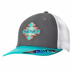 Aztec Grey Cap Ladies