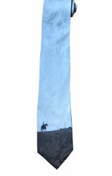 Big Horn Rider Silk Tie