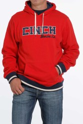Cinch Hoodie Red SM REG