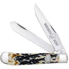 Carved Burnt Bone Trapper