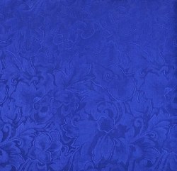 42" Jacquard Royal Silk Scarf