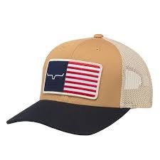 American Trucker Work Wear Brn Cap