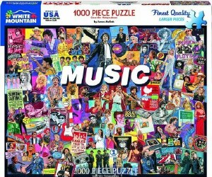 White Mountain Puzzles Music Puzzle 1000 Pieces