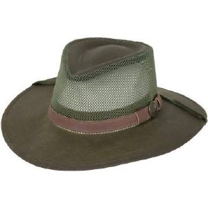 Outback Trading Company Kodiak with Mesh Hat M Sage