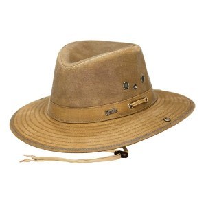 Outback Trading Company River Guide Oilskin Small Field Tan