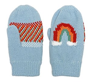 Broner Kid's Rainbow Mittens
