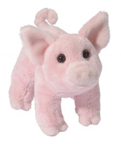 Douglas Buttons the Pink Piggie
