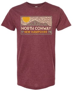 Brew City Cutter Tee 2023 S Heather Burgundy