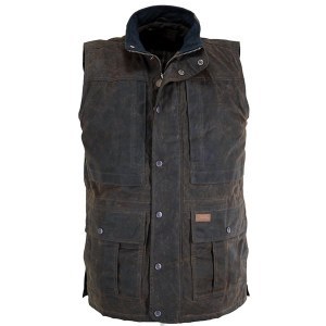 Outback Trading Company Deer Hunter Vest Medium Bronze