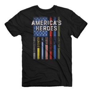 Buck Wear Inc America's Heros 3XL Black