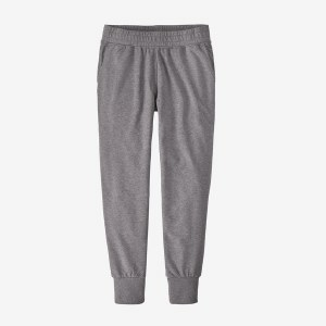 Patagonia Ahnya Fleece Pants SM Salt Grey