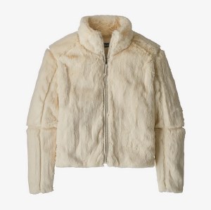 Patagonia Lunar Frost Fuzzy Jacket LG Natural