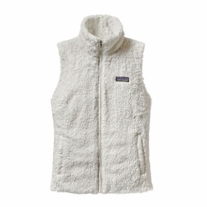 Patagonia Women's Los Gatos Fleece Vest Large Birch White