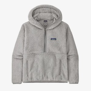 Patagonia Women's Los Gatos Zip Hoodie XL Salt Grey