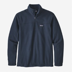 Patagonia Men's Micro D Pull Over  M New Navy