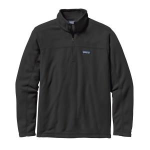 Patagonia Men's Micro D Pull Over  M Black