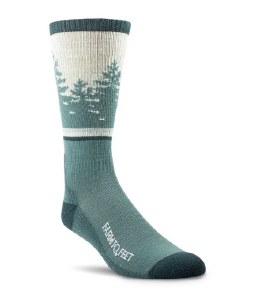 Farm to Feet Spokane Crew Socks MD Green