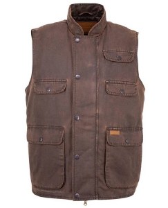 Outback Trading Company Cobar Vest  XL Brown