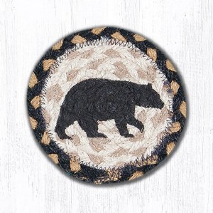 Earth Rugs American Bear Coaster 5"