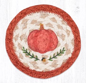 Capitol Earth Rugs Pumpkin Perfect Coaster 5"