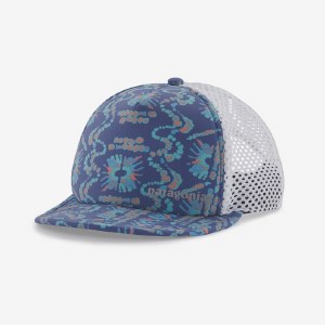 Patagonia Duckbill Shorty Trucker Hat  Sunshine Dye: Current Blue