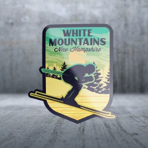Sticker Pack Vapor Wave-Ski Decal Large