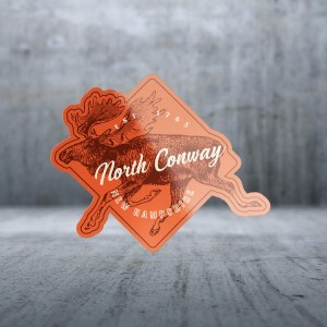 Sticker Pack Mountain Badge - Moose Xing Decal Large