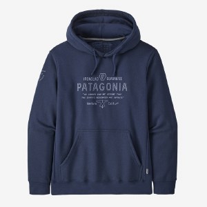 Patagonia Forge Mark Uprisal Hoodie LG New Navy