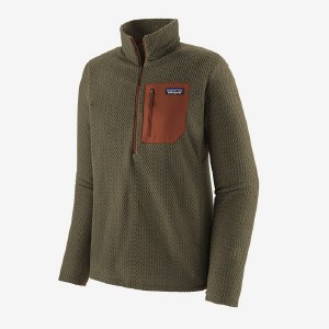 Patagonia Men's R1 Air Zip-Neck MD Basin Green