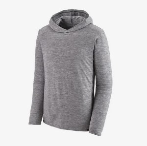 Patagonia Men's Capilene Cool Daily Hoodie XL Feather Grey
