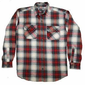 Canyon Guide Juneau Flannel 2X Red Cream