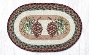 Earth Rugs Pinecone Placemat 13"x19"
