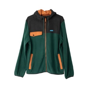 Kavu Peoh Point Fleece Jacket L Western Hemlock
