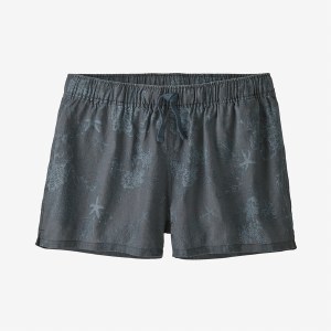 Patagonia Women's Island Hemp Baggies Shorts - 3&quot; XS Coral Colony: Plume Grey