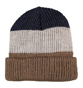 Broner Chunky Knit Lumberjack Cap  Navy Canyon