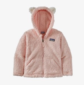 Patagonia Baby Furry Friends Hoodie 2T Seafan Pink
