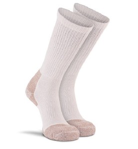 Fox River Steel-Toe Heavyweight Midcalf Wick-Dry Socks (2 pack) M White