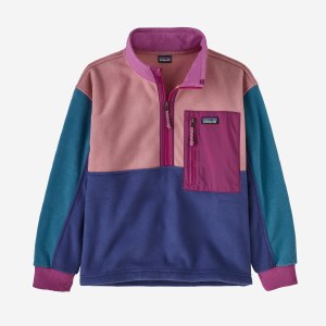 Patagonia Kid's 1/2 Zip Microdini Pullover MD Sound Blue