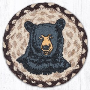 Earth Rugs Bear Big Coaster 7"
