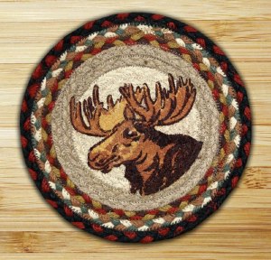 Capitol Earth Rugs Moose Portrait Trivet 10"