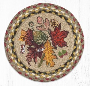 Earth Rugs Autumn Leaves 10" Autumn