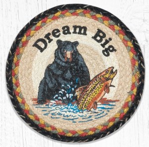 Earth Rugs Dream Big! Trivet 10"